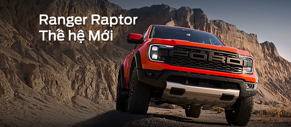 Ford ranger Raptor Thế Hệ Mới